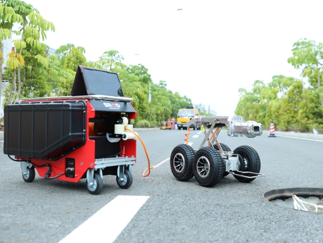 南充管道检测机器人